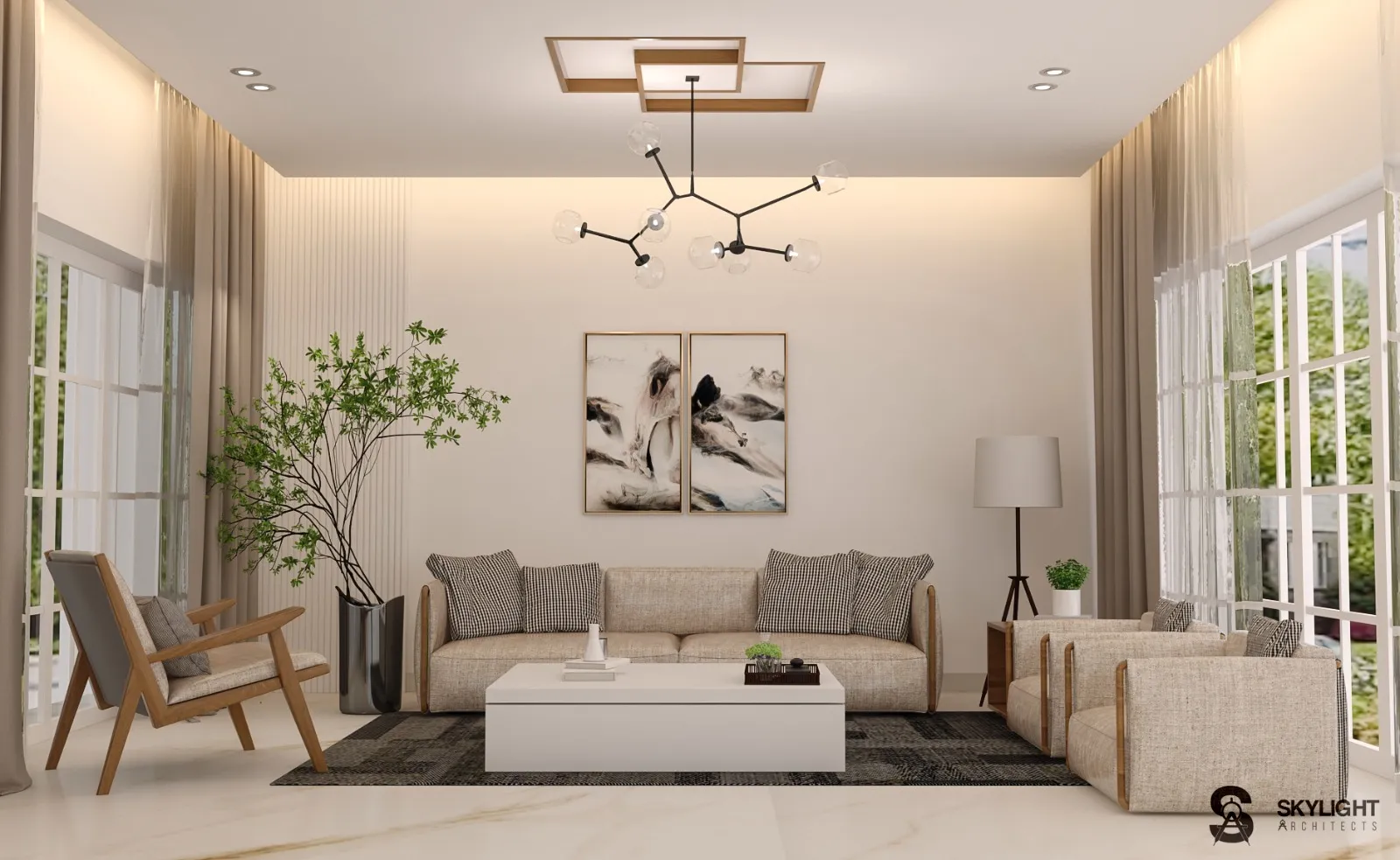 Contemporary Kitchen Island